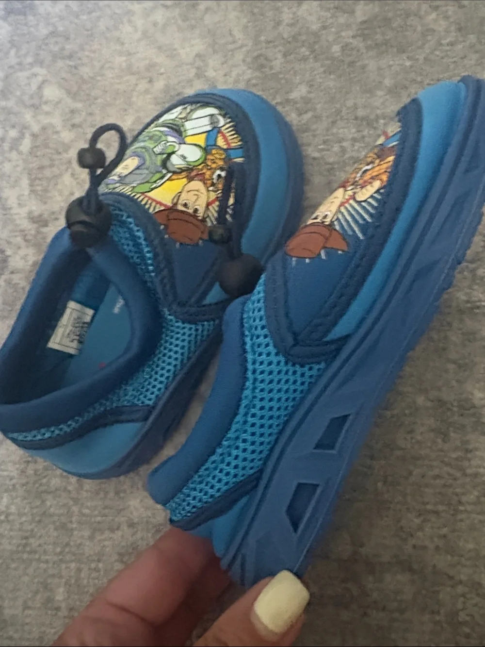 Disney Toy Story Blue Buzz & Woody Kids' Slip-On Water Shoes